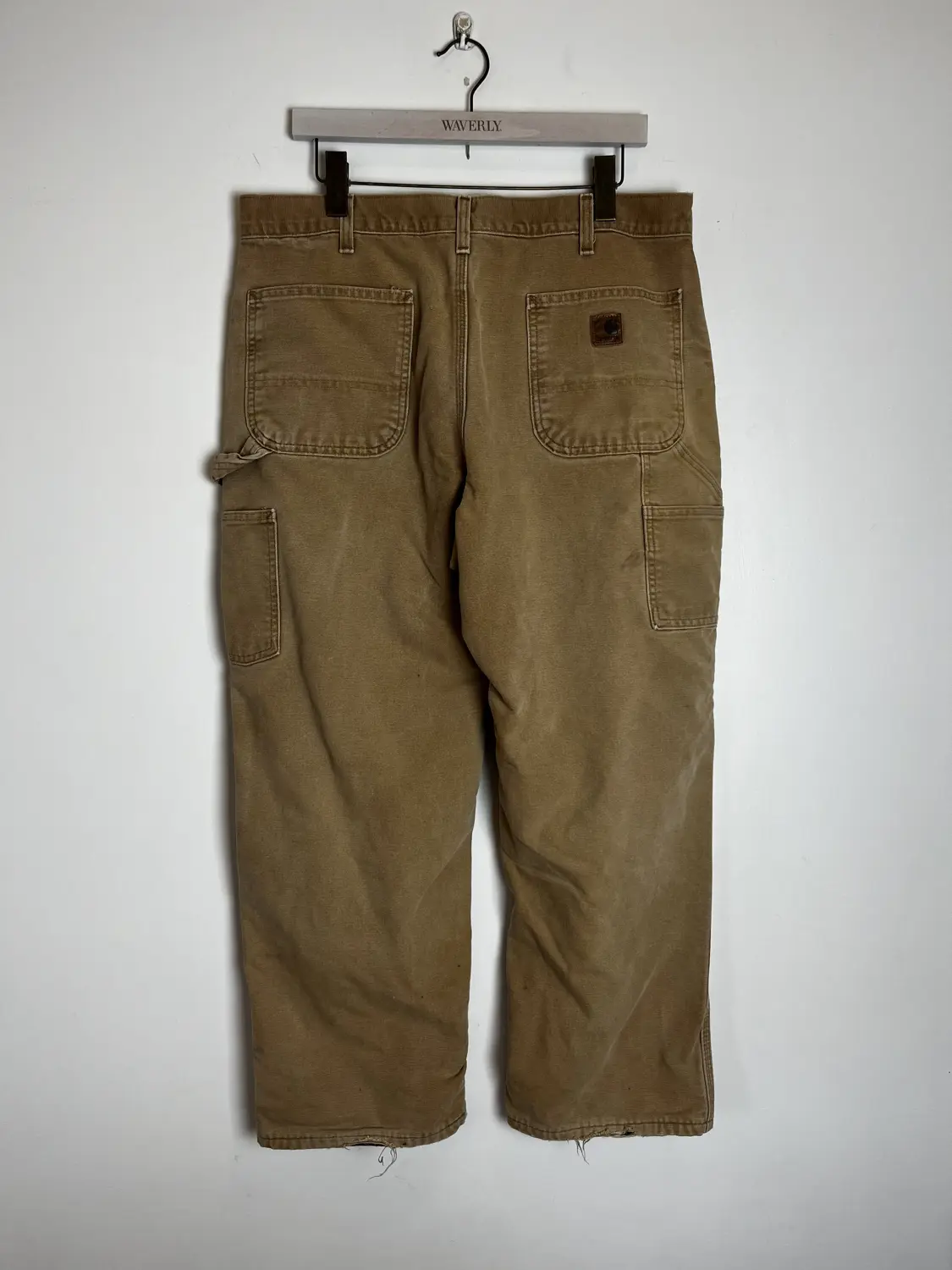 (36x32) Flannel Lined Carhartt Pants