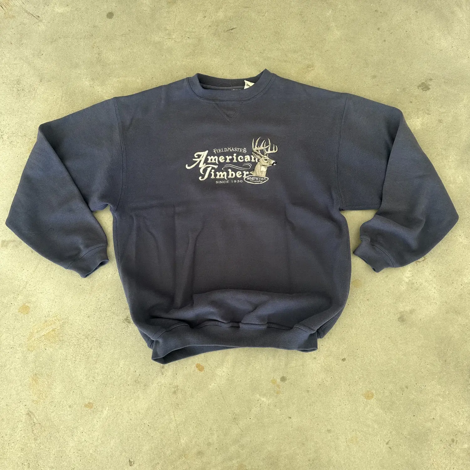 Vintage 90's Fieldmaster Wildlife Embroidered Sweatshirt