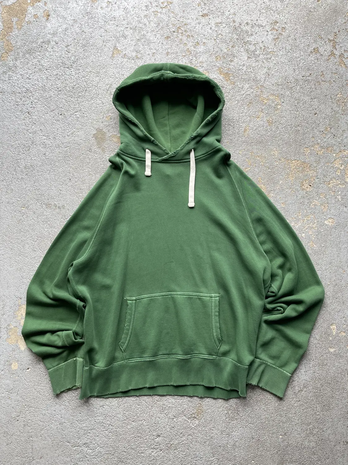 Distressed Polo Hoodie