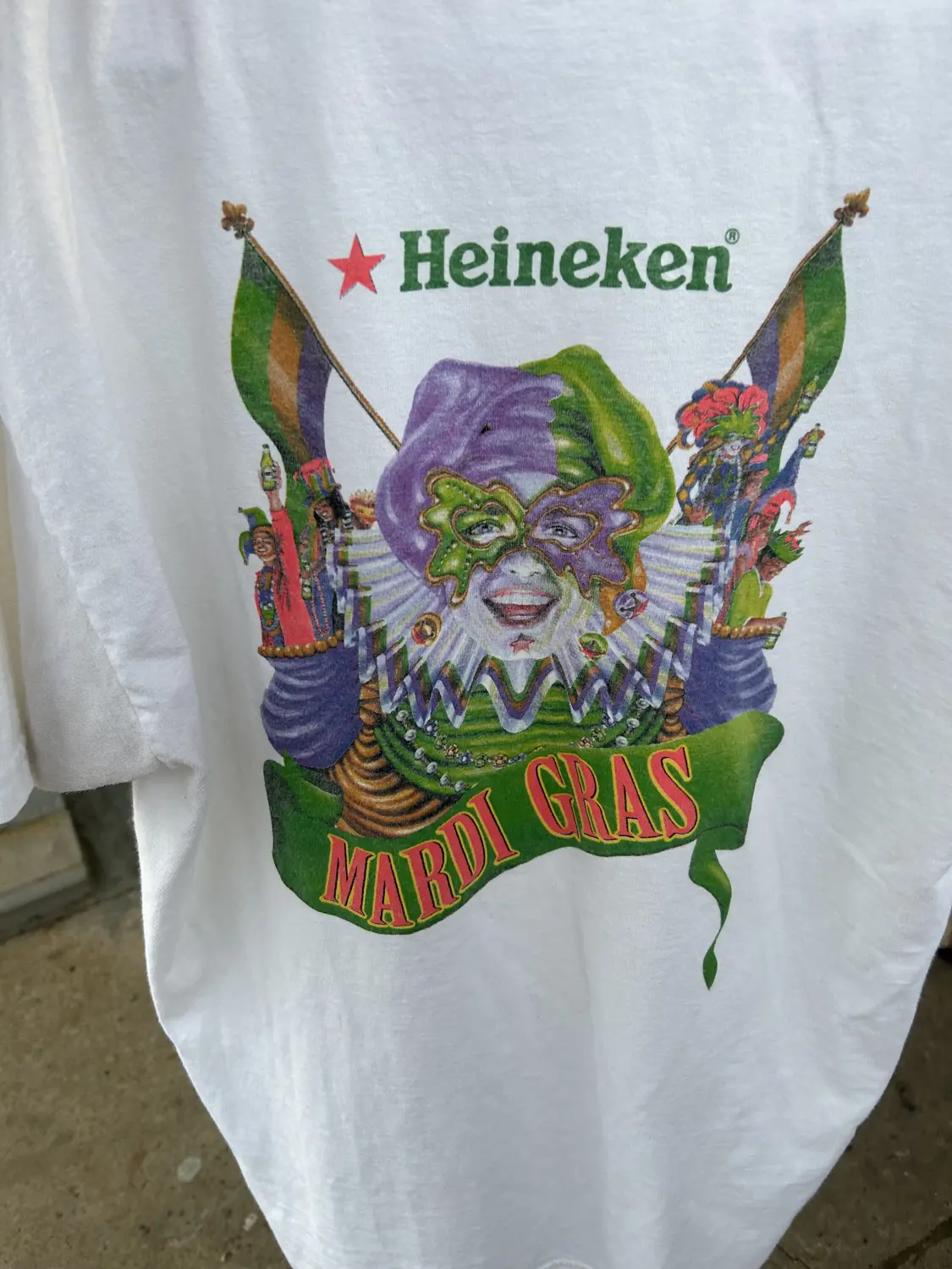 90s Heineken Beer Mardi Gras float