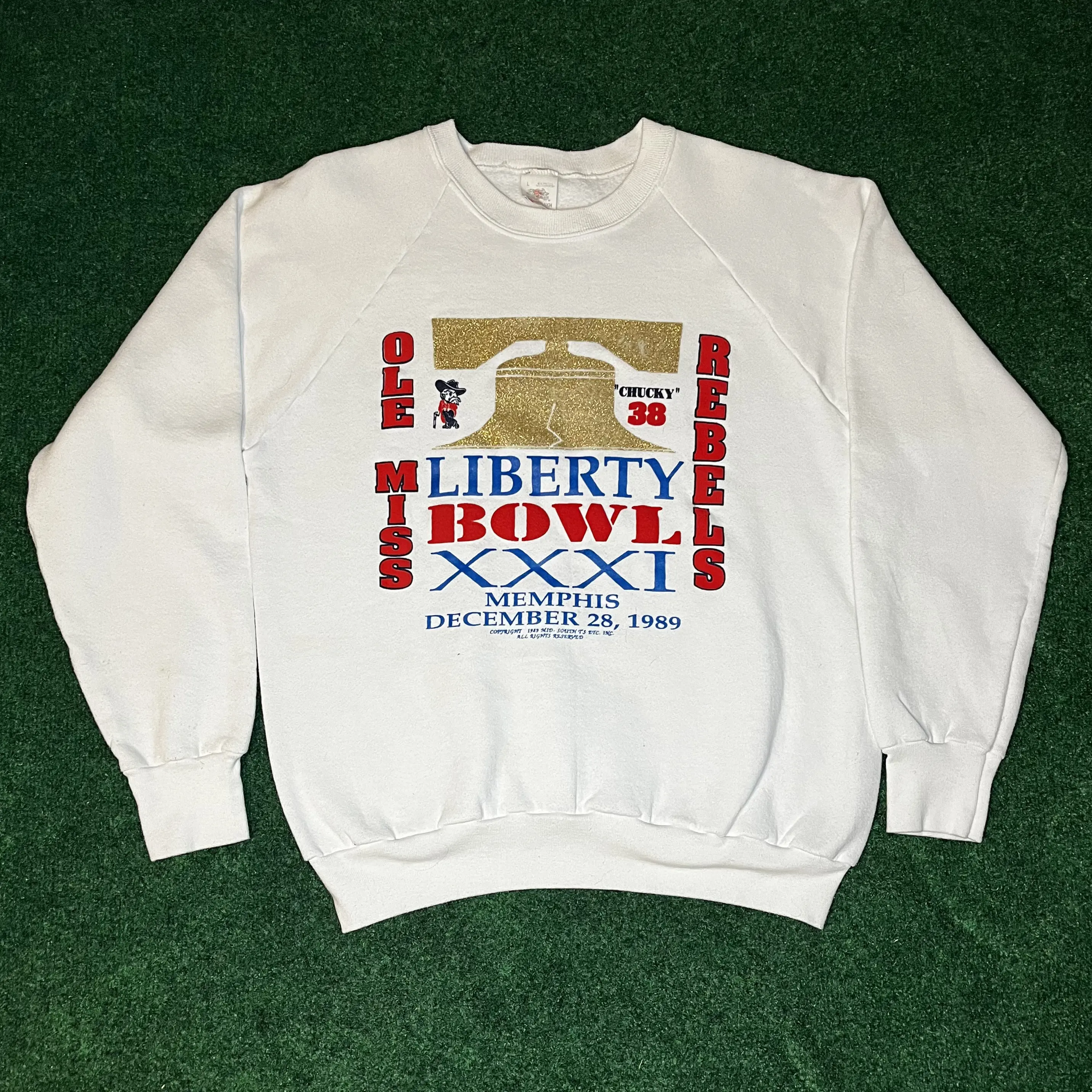 1989 Liberty Bowl Crewneck