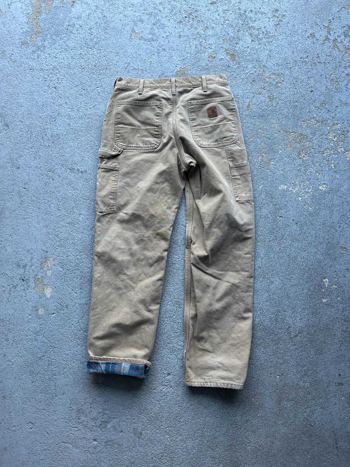 Carhartt Flannel lined Carpenter Pants