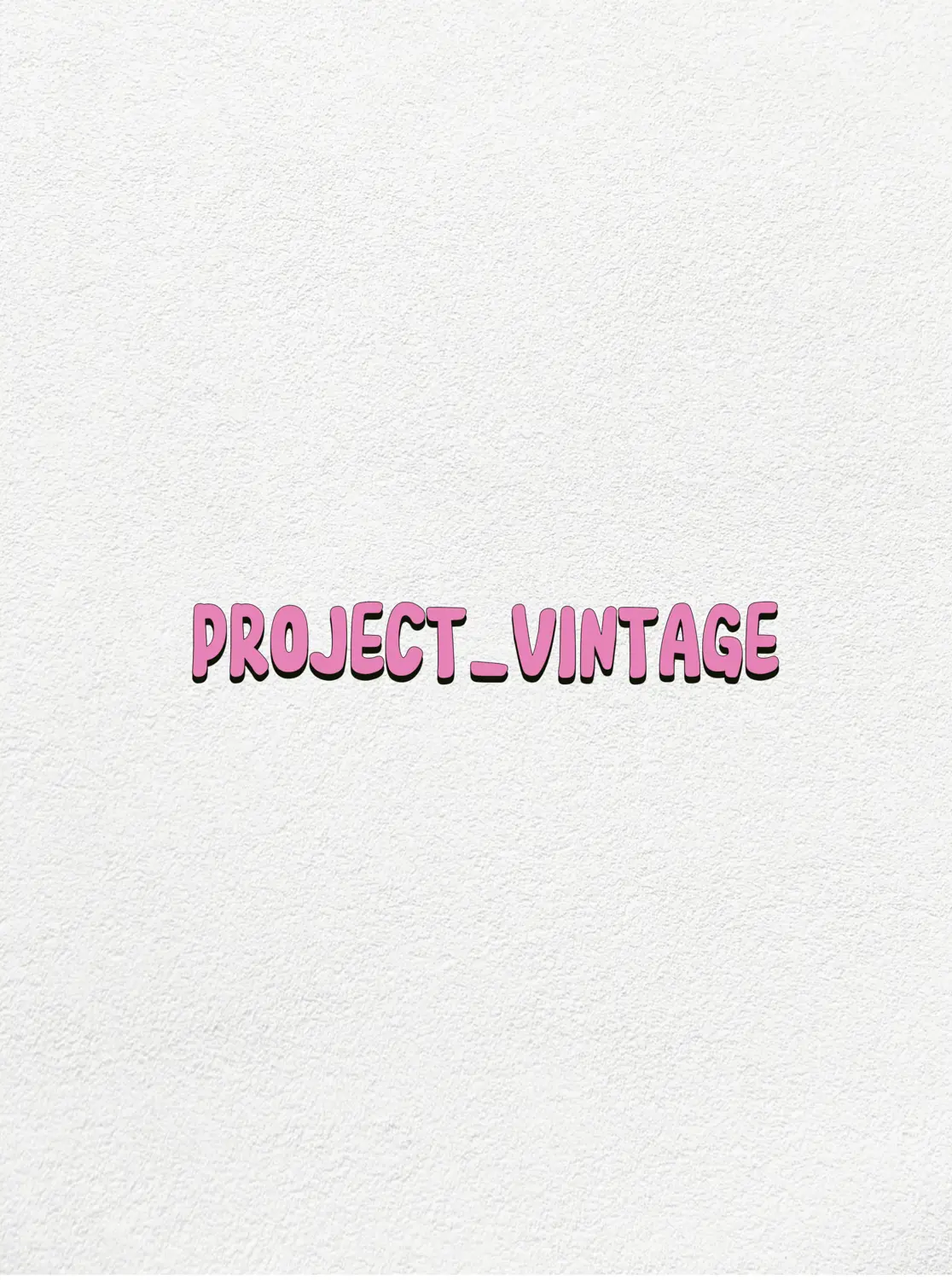 Pr0ject_Vintage